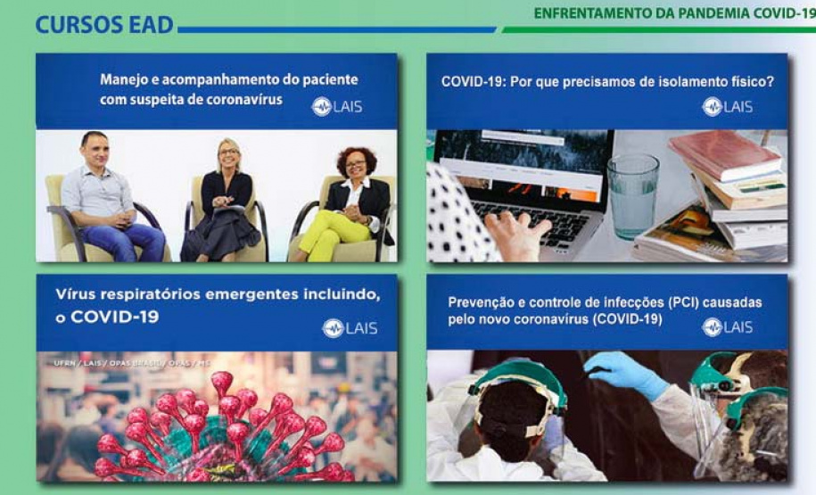 Escola de Saúde Pública do Paraná promove cursos a distância. Foto:SESA