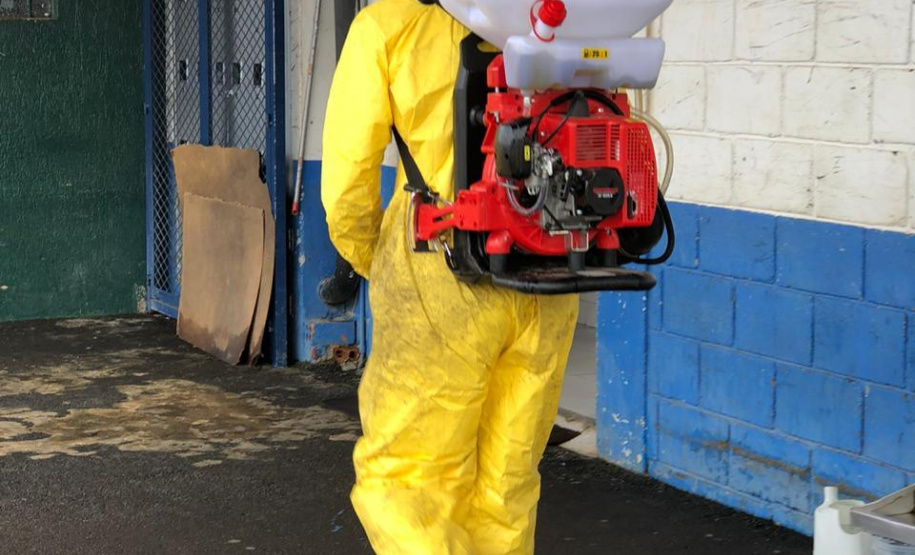 Ceasas intensificam os trabalhos de higienização. Foto: Ceasa