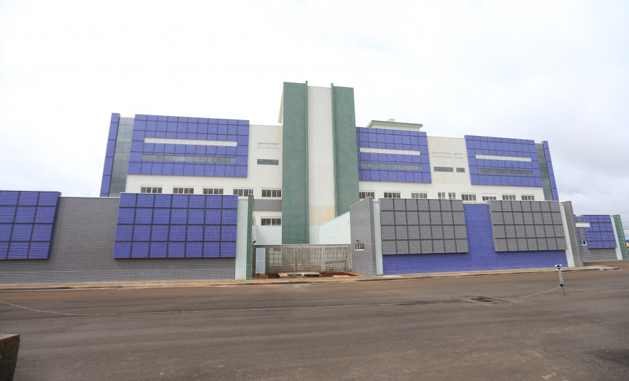 Hosp Ivaipora Instalações do Hospital Regional de Ivaiporã que terá 104 leitos, sendo 10 reservados para Unidade de Terapia Intensiva (UTI), centro cirúrgico e enfermarias. Ivaipora, 14/04/2020 - Foto: Geraldo Bubniak/AEN