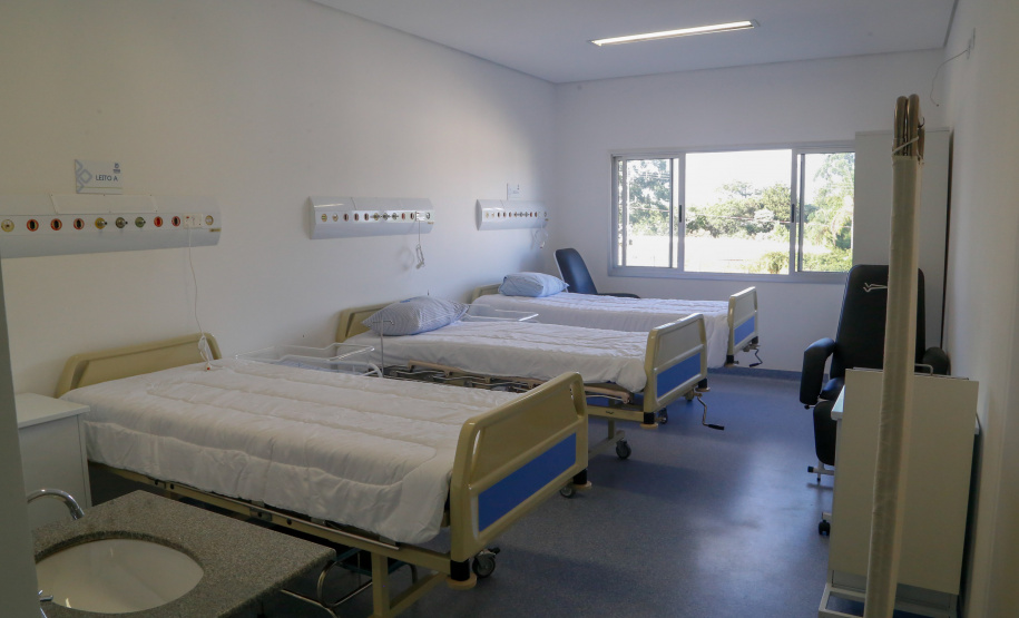 14.04.2020 - Governador Carlos Massa Ratinho Junior visita o Hospital Regional de Telêmaco Borba. Foto: Gilson Abreu/AEN