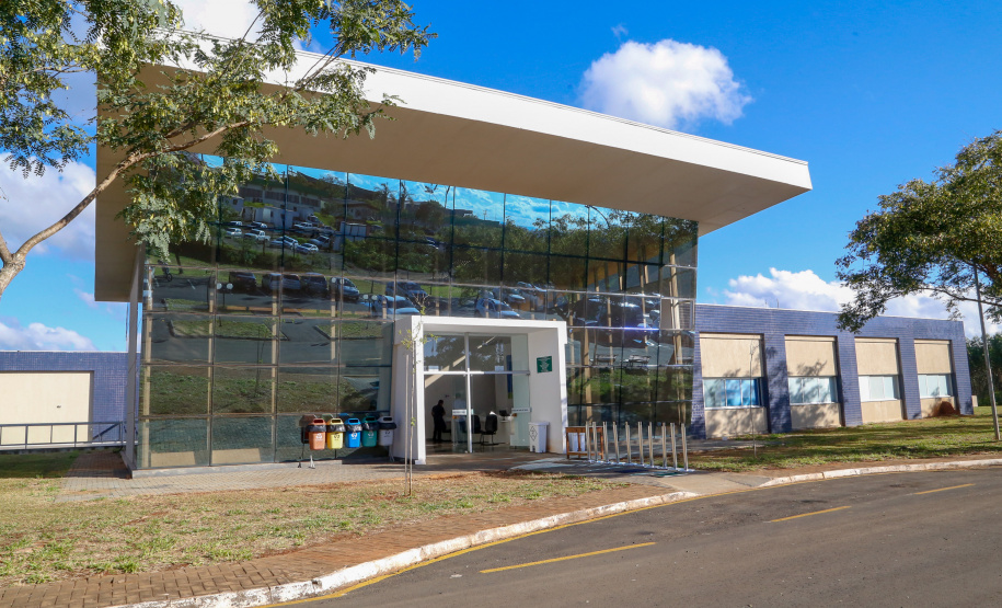 14.04.2020 - Governador Carlos Massa Ratinho Junior visita o Hospital Regional de Telêmaco Borba. Foto: Gilson Abreu/AEN
