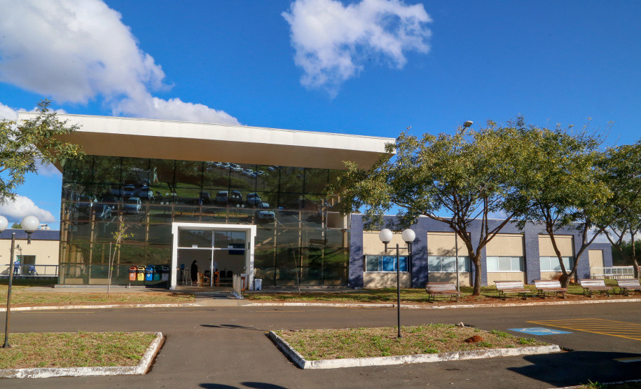 14.04.2020 - Governador Carlos Massa Ratinho Junior visita o Hospital Regional de Telêmaco Borba. Foto: Gilson Abreu/AEN