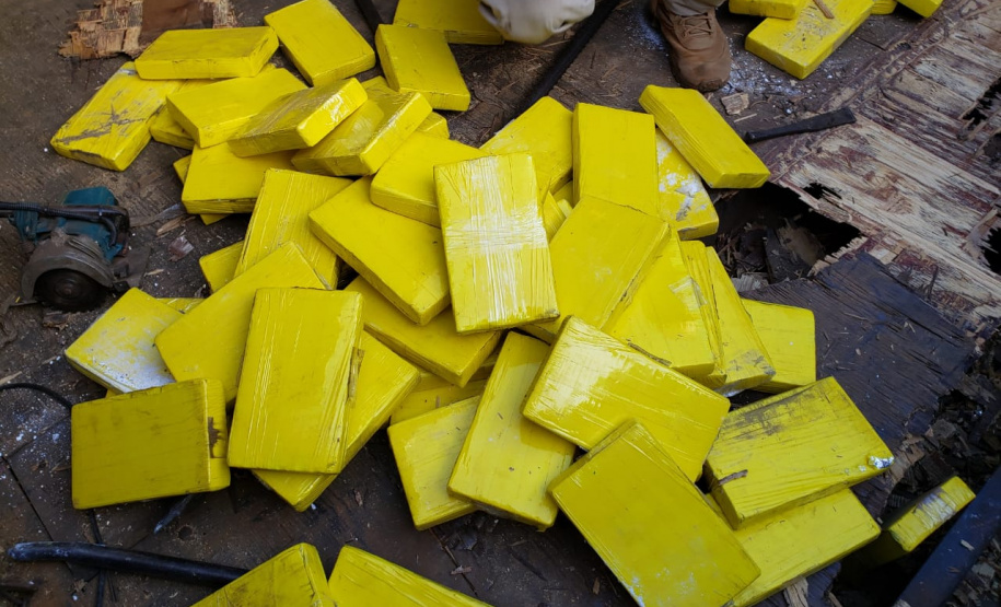 Segurança Pública tira 143,6 toneladas de drogas de circulação no Paraná em 2019. Foto:SESP