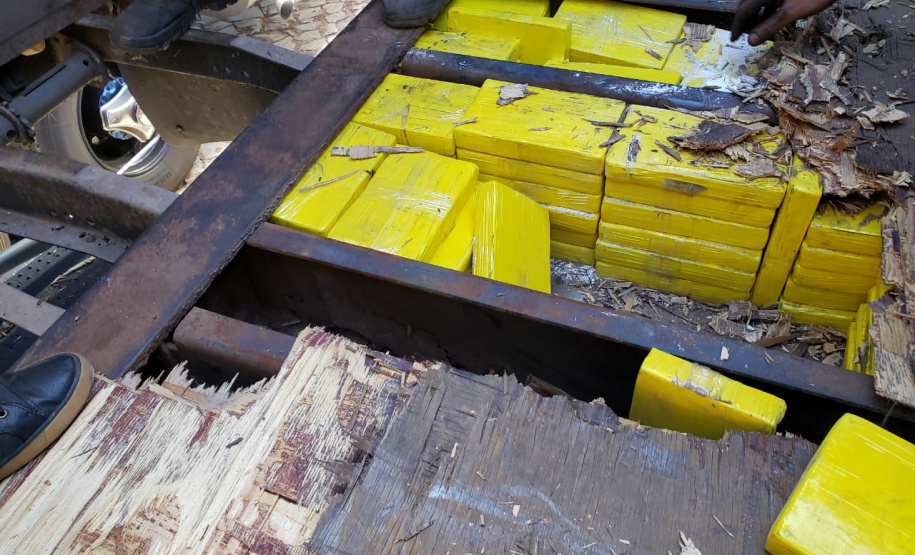 Segurança Pública tira 143,6 toneladas de drogas de circulação no Paraná em 2019. Foto:SESP