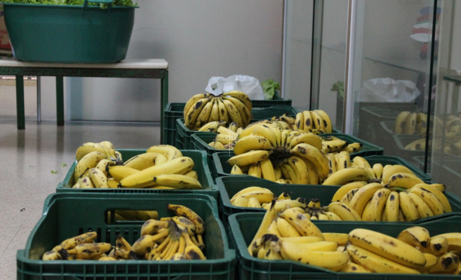 Escolas da rede estadual distribuem kits da merenda. Foto:SEED