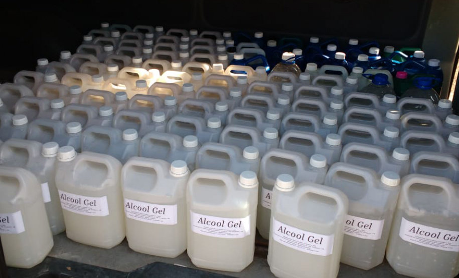 Presos já produziram 69 mil máscaras em menos de um mês. Foto: Depen