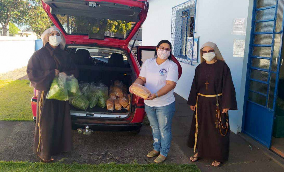 Parceria garante doação de pães e kits de hortaliças em Cascavel. Foto: Depen