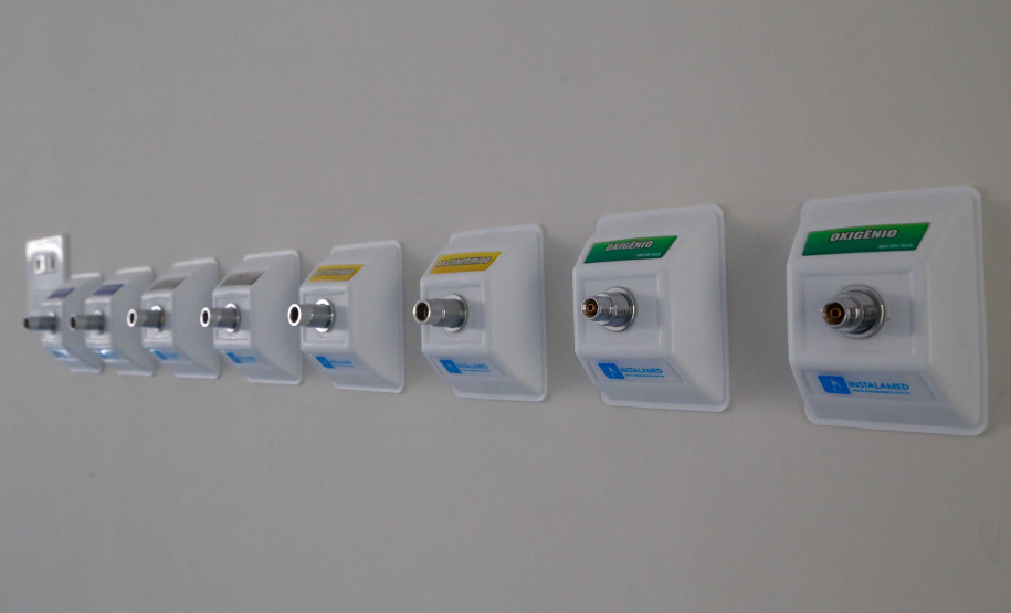 23/04/2020 Governador Carlos Massa Ratinho Junior, entrega leitos do Hospital Universitario de Londrina.Foto Gilson Abreu