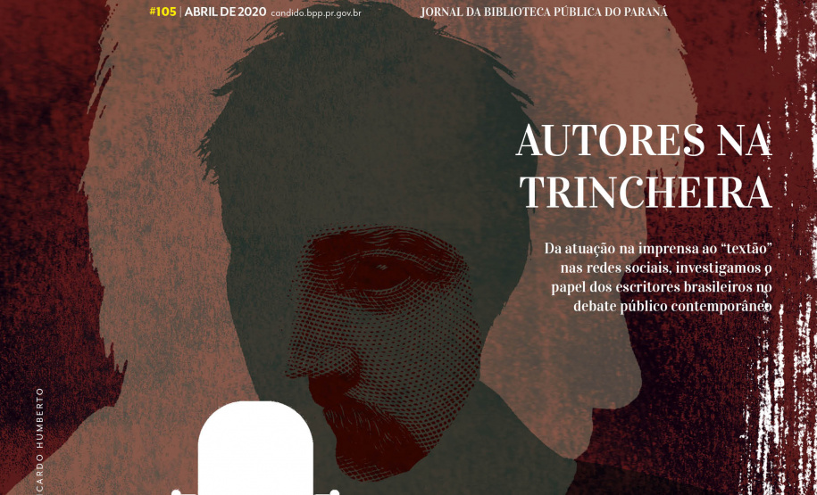 Jornal Cândido de abril discute a participação dos escritores nos grandes debates brasileiros