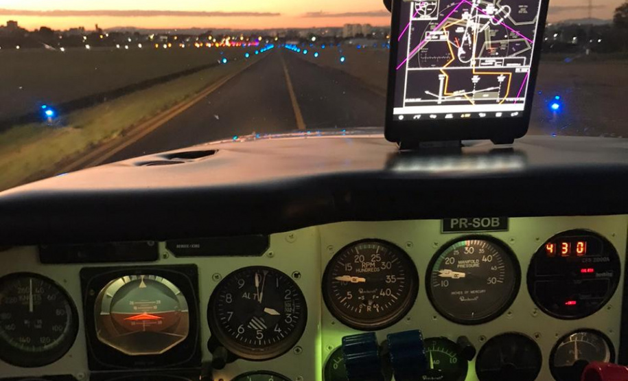 Avião reforça frota do Grupamento de Operações Aéreas. Foto:SESP