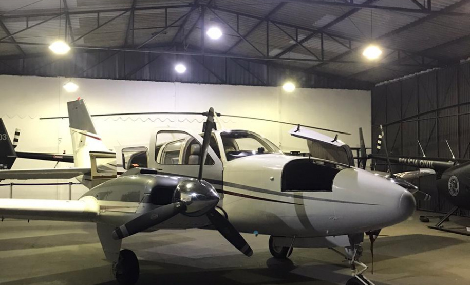 Avião reforça frota do Grupamento de Operações Aéreas. Foto:SESP