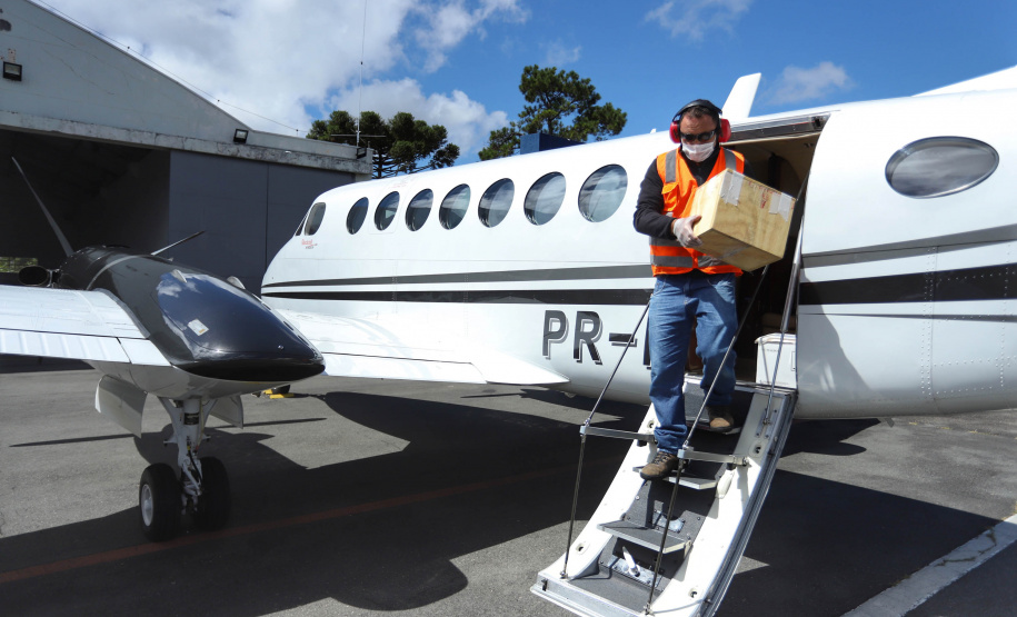 Aeronaves já transportaram 4.569 amostras para testes de coronavírus