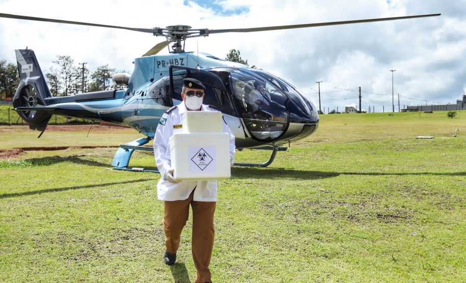 Aeronaves já transportaram 4.569 amostras para testes de coronavírus