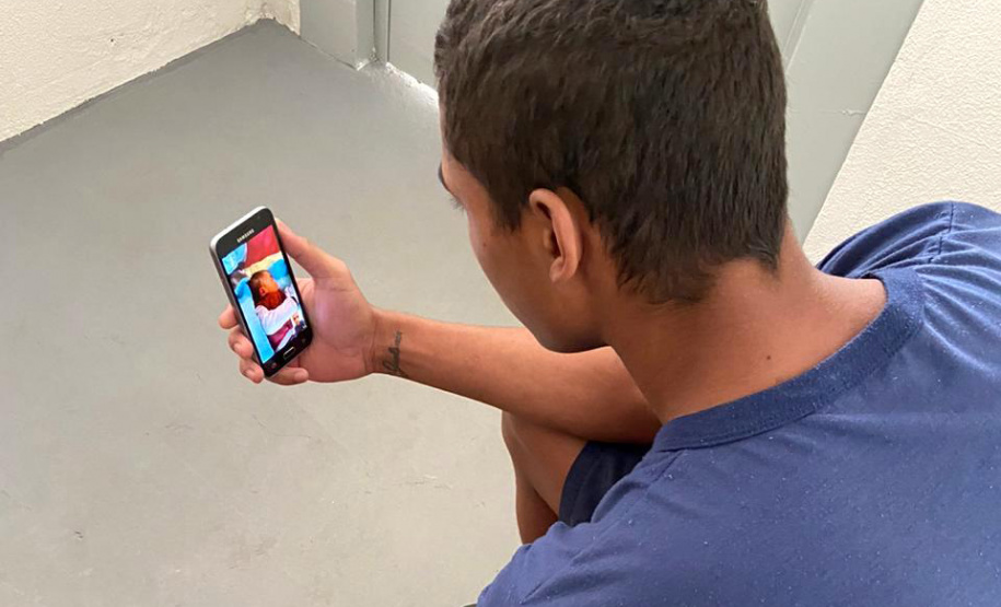 Videochamadas garantem direitos dos adolescentes
. Foto:SEJUF