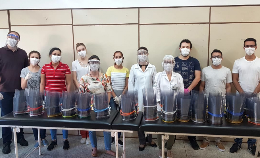 Penitenciária de Londrina produz máscaras para hospitais. Foto:DEPEN