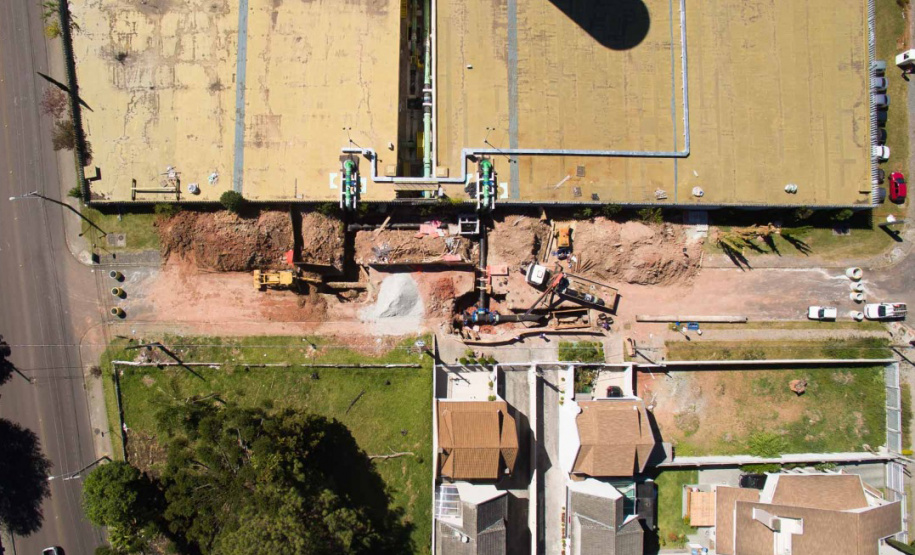 Sanepar antecipa interligação para reforçar distribuição de água. Foto: Sanepar