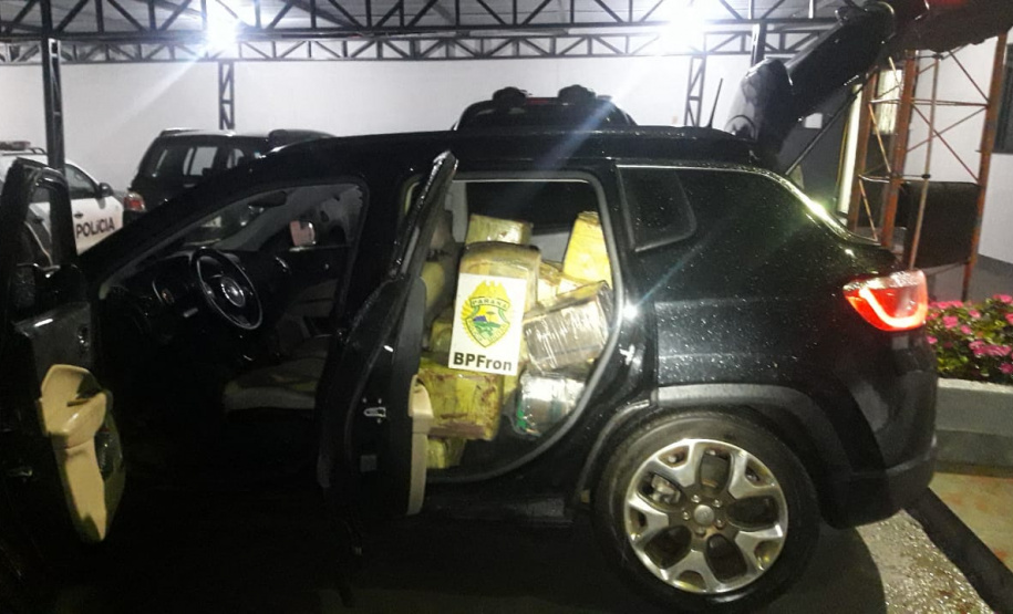 BPFron apreende 5,4 toneladas de maconha no 1.º quadrimestre. Foto:PMPR
