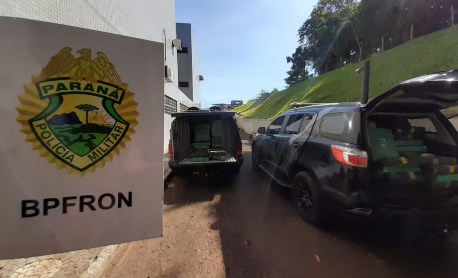 BPFron apreende 5,4 toneladas de maconha no 1.º quadrimestre. Foto:PMPR