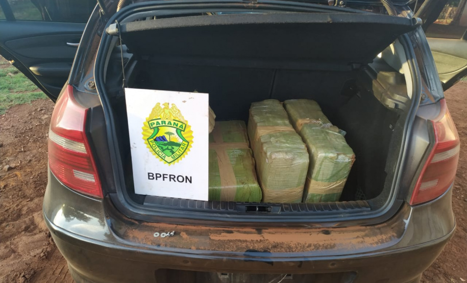 BPFron apreende 5,4 toneladas de maconha no 1.º quadrimestre. Foto:PMPR
