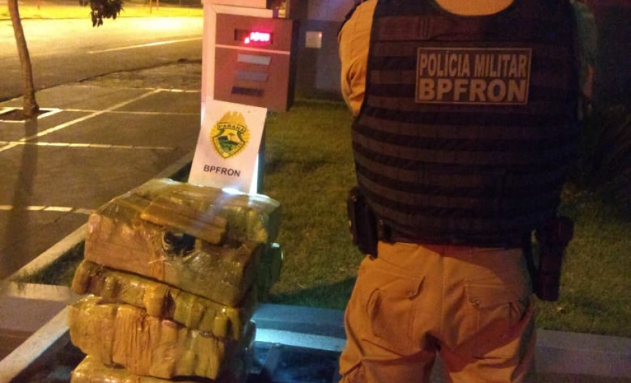 BPFron apreende 5,4 toneladas de maconha no 1.º quadrimestre. Foto:PMPR