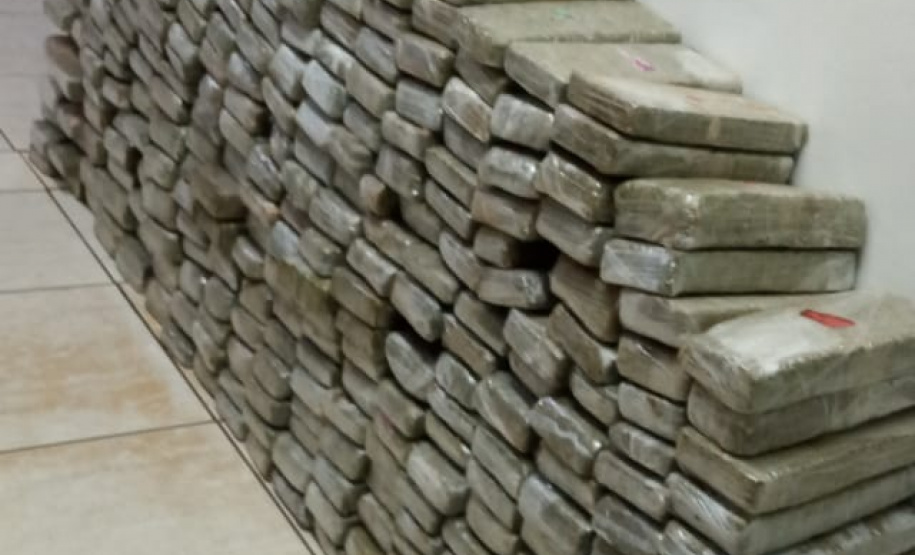 BPFron apreende 5,4 toneladas de maconha no 1.º quadrimestre. Foto:PMPR