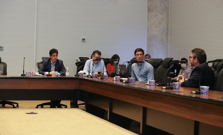 Reuniao Plano de Recuperação Econômica. Foto: Geraldo Bubniak/AEN