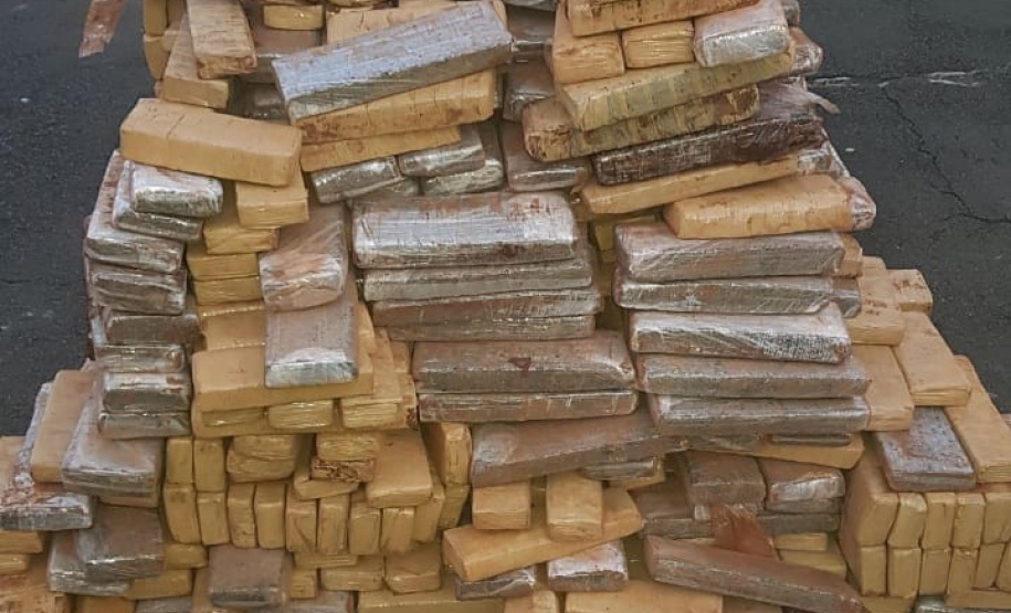 PCPR apreende cerca de três toneladas de drogas em 15 dias. Foto: Polícia Civil