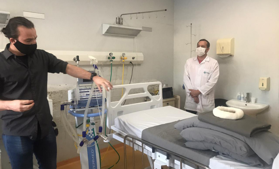 Sesa começa o treinamento para profissionais que atuam em UTIs da Covid-19 em todo Estado. Foto: SESA