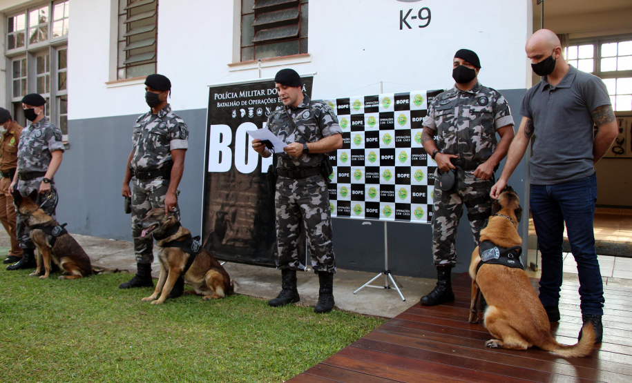 Lótus, Kira e Loba viveram uma grande história na Companhia de Operações com Cães (COC) do Batalhão de Operações Especiais (BOPE) ao longo de quase 9 anos de atividade