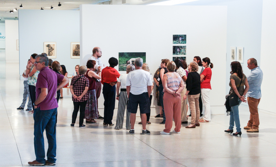 O programa Arte para Maiores, realizado pelo Museu Oscar Niemeyer (MON), de Curitiba, ganhou uma versão virtual para esse período de distanciamento social. As atividades são promovidas pelo setor Educativo do Museu e destinadas especialmente a pessoas com mais de 60 anos.
Foto Maita Franco