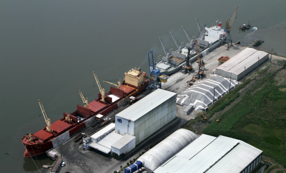 Governo tem mais 25 anos de exploração dos Portos do Paraná.Foto:Portos do Paraná