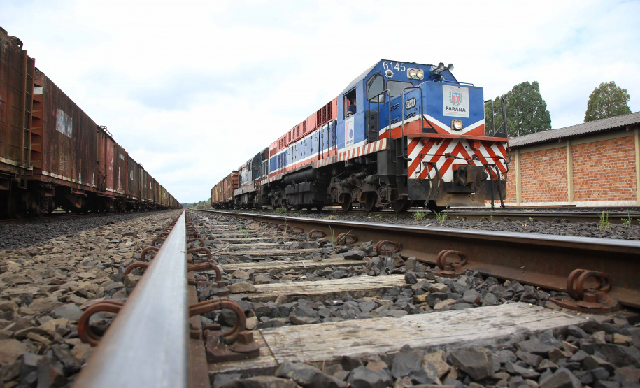 Ferroeste bate recorde de movimentação de cargas transportadas.Foto: Jaelson Lucas/AEN