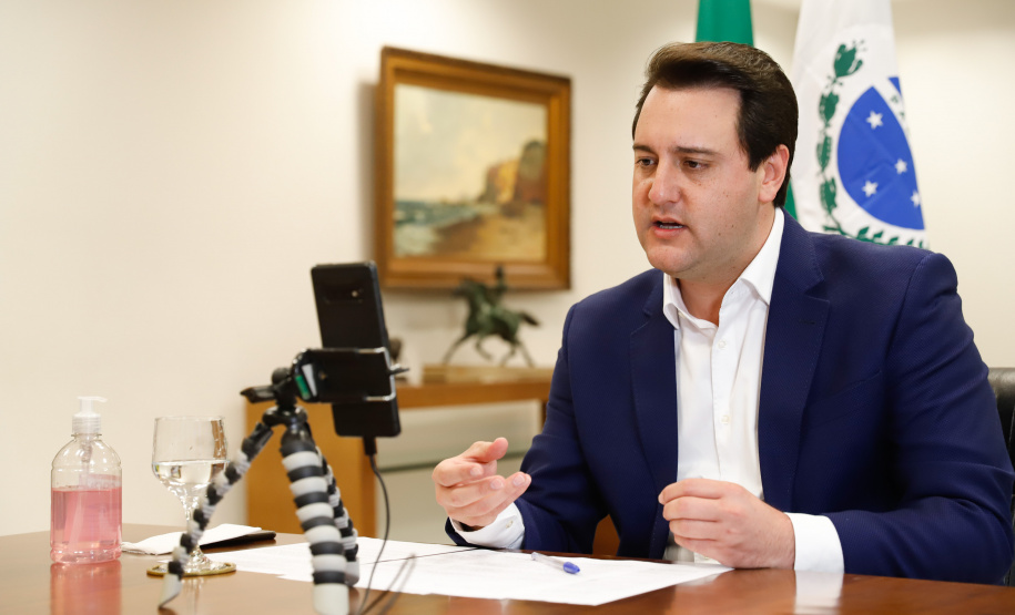 O governador Carlos Massa Ratinho Junior destacou nesta quarta-feira (6) que a união entre os três poderes e o Ministério Público tem sido fator fundamental no combate ao novo coronavírus no Paraná. Ele disse que essa integração será primordial para enfrentar o instante posterior da pandemia, para atender os mais vulneráveis, o setor privado e aqueles que perderam seus empregos.