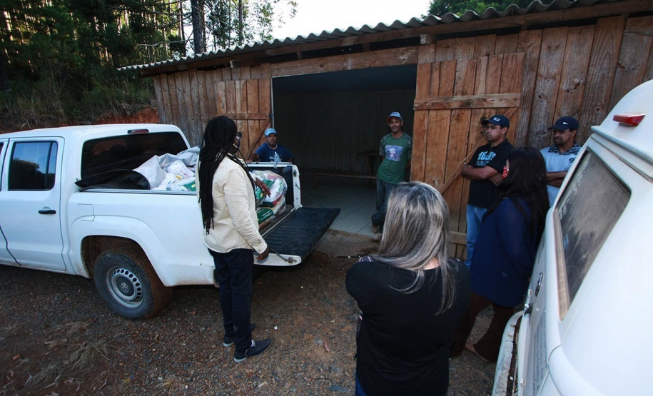 Um trabalho conjunto entre a Coordenadoria Estadual da Defesa Civil e a Superintendência Geral de Diálogo e Interação Social (Sudis) está atendendo os povos e comunidades tradicionais do Paraná, que também são impactados pela pandemia do novo coronavírus. Foto: Elio Andrade/SUDIS