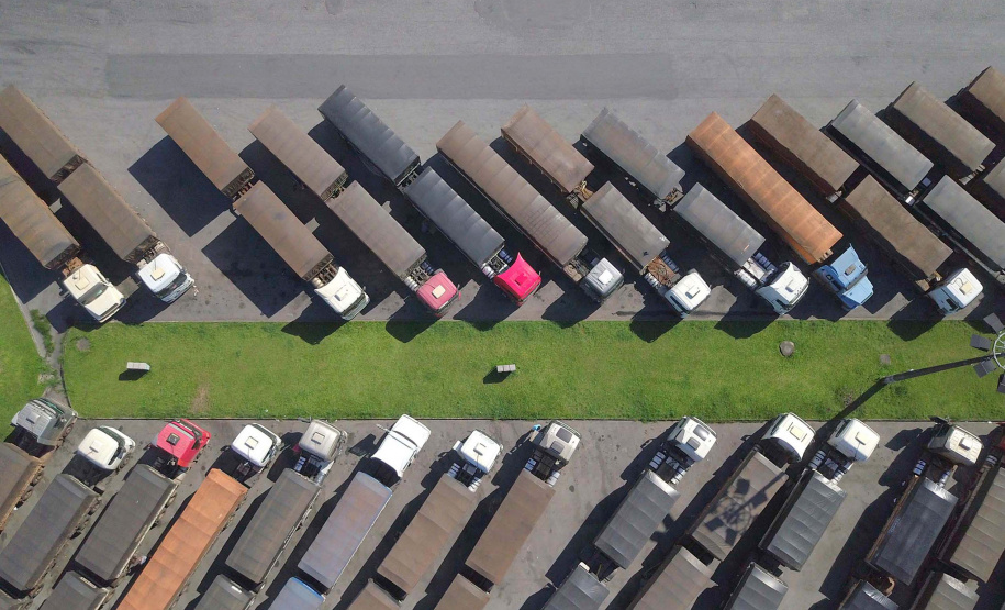 Porto de Paranaguá bate recorde em movimento de caminhões
. Foto: Claudio Neves/Portos do Paraná