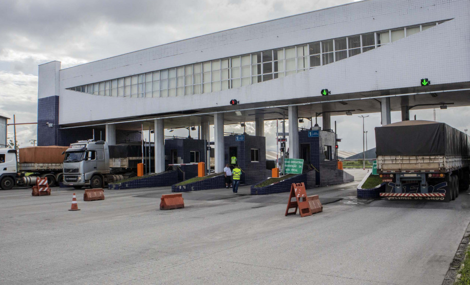 Porto de Paranaguá bate recorde em movimento de caminhões
. Foto: Claudio Neves/Portos do Paraná