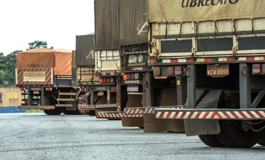 Porto de Paranaguá bate recorde em movimento de caminhões
. Foto: Claudio Neves/Portos do Paraná