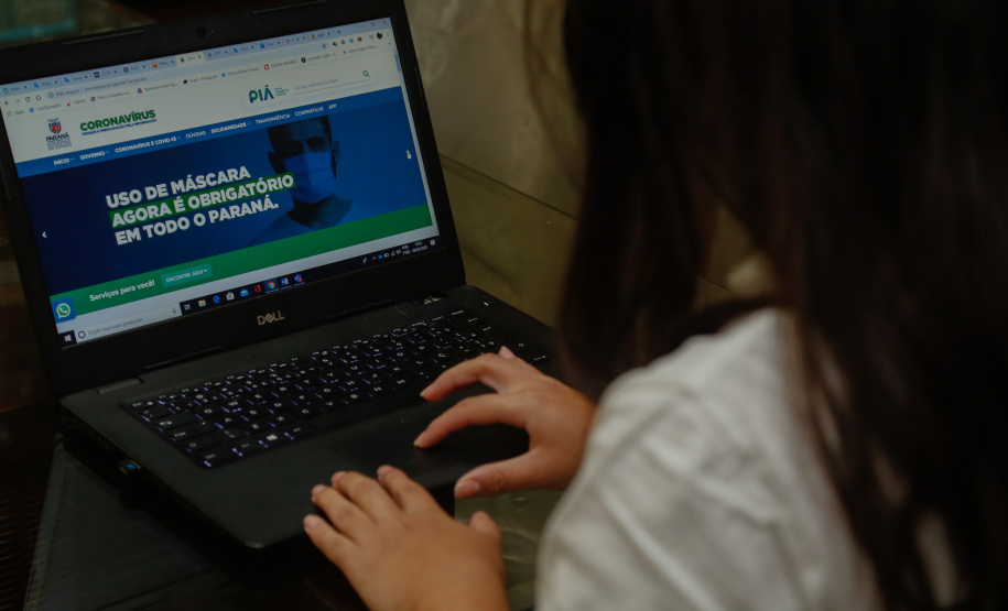 Site especial sobre coronavírus alcança 800 mil visualizações. Foto: Gilson Abreu/AEN