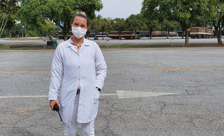 Portos do Paraná destaca o trabalho dos enfermeiros
. Foto: Najia Furlan/Portos do Paraná