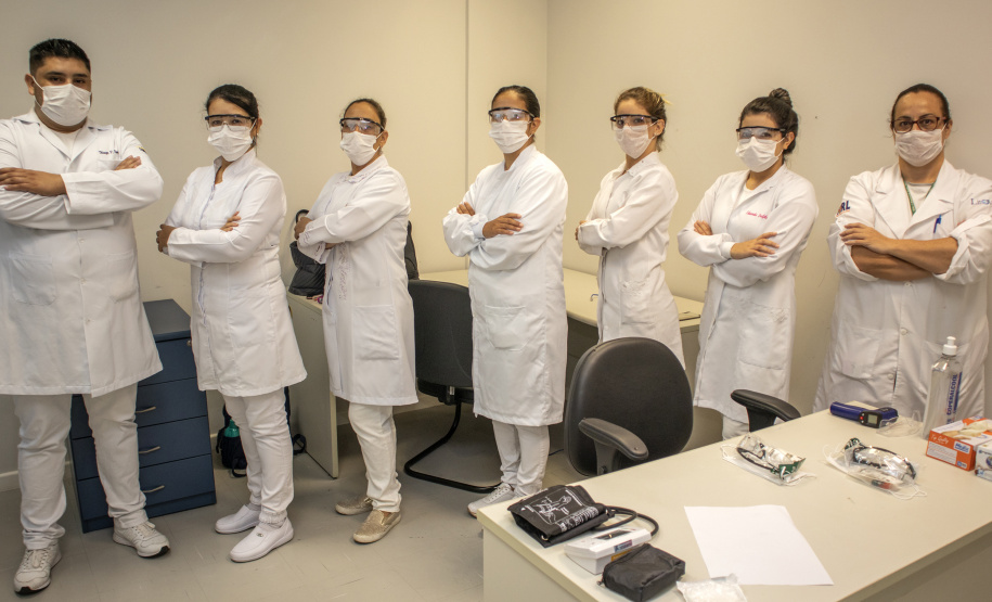 Portos do Paraná destaca o trabalho dos enfermeiros
. Foto: Claudio. Neves/Portos do Paraná