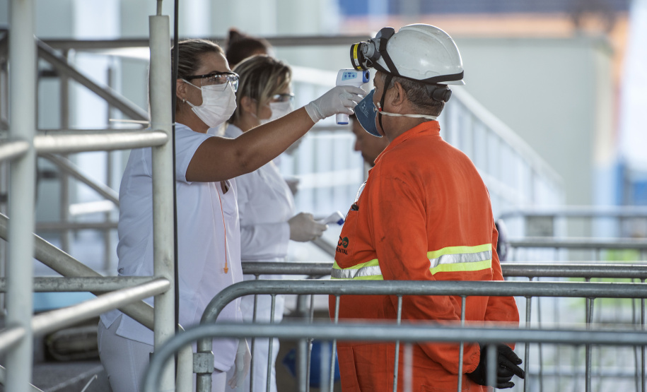 Portos do Paraná destaca o trabalho dos enfermeiros
. Foto: Claudio. Neves/Portos do Paraná