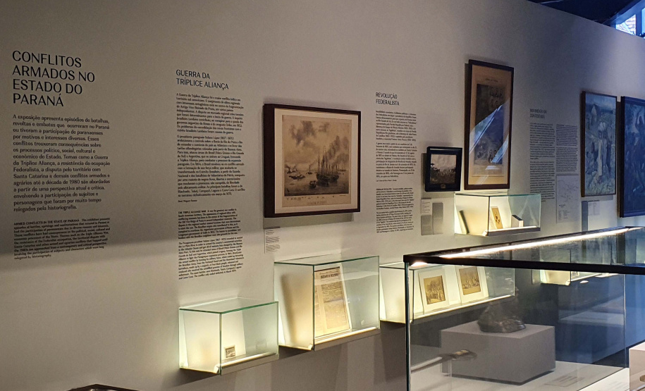 Museu Paranaense apresenta curiosidades de seu acervo.Foto: Richard Romanini.