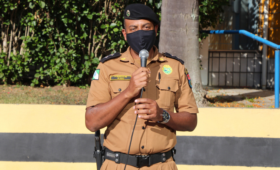 Curitiba, 11 de maio de 2020. Banda da PMPR faz Homenagem aos Enfermeiros do Hospital Cajuru. Foto: Tenente Elizeu da Banda da PMPR.