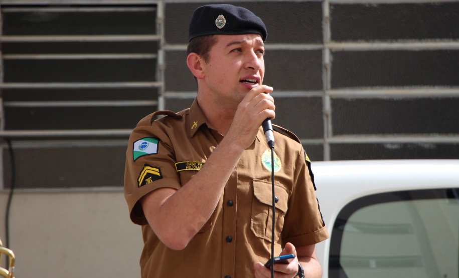 Curitiba, 12 de maio de 2020. Homenagem da Banda aos Enfermeiros do HPM.