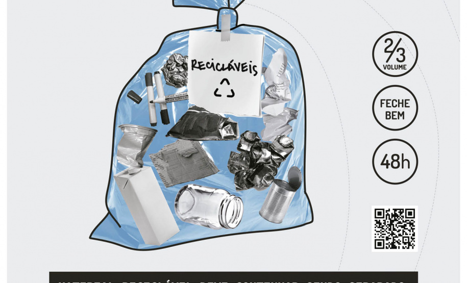 Cartaz A2_Lixo comum_ SEM SUSPEITA_Material Reciclável_negativo
