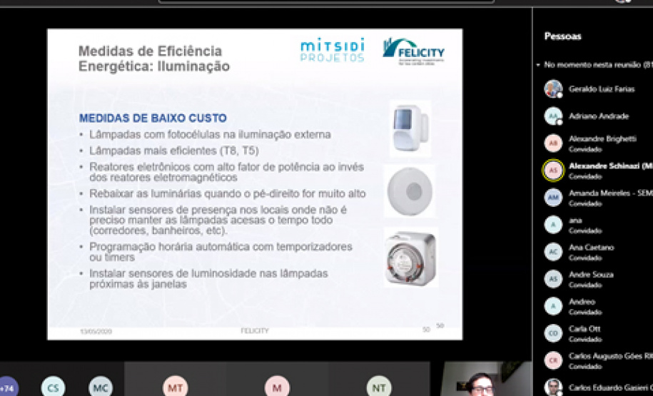 Técnicos do Paranacidade vão sensibilizar gestores municipais sobre gestão de energia. Imagem:SEDU