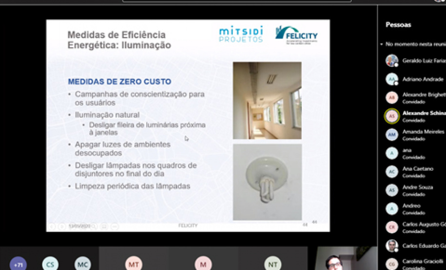 Técnicos do Paranacidade vão sensibilizar gestores municipais sobre gestão de energia. Imagem:SEDU