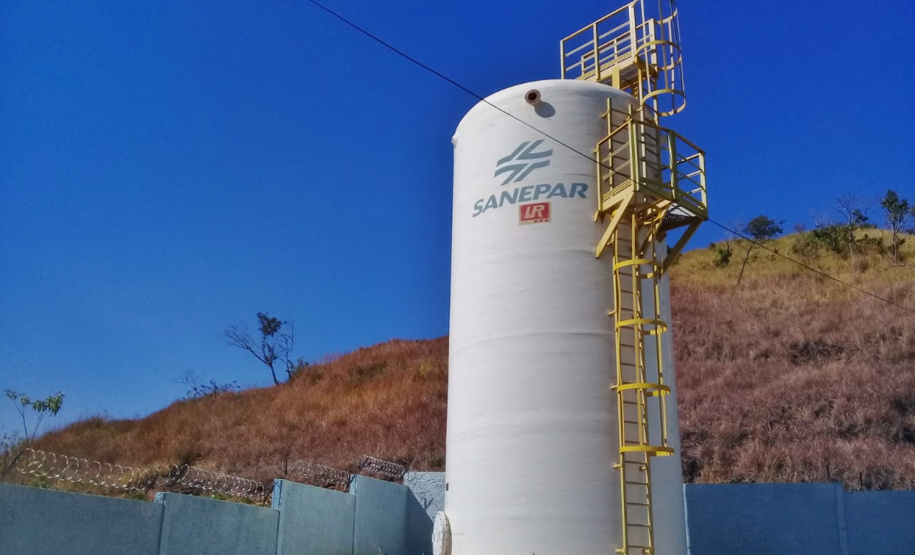 Sanepar leva água tratada para Distrito da Platina
. Foto:Sanepar