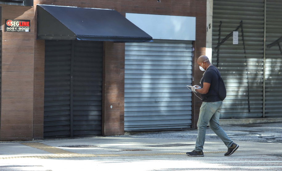 Vigilâncias sanitárias serão responsáveis por fiscalizar uso de máscaras. Foto:Jose Fernando Ogura/AEN