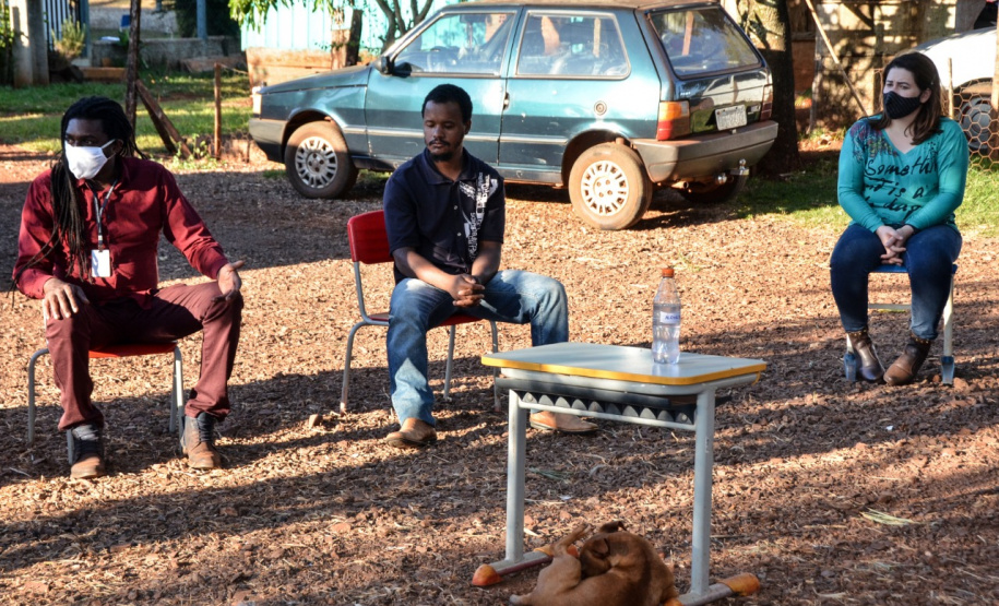 O Governo do Estado reforça o atendimento a comunidades tradicionais neste período de pandemia do coronavírus. Neste mês estão sendo entregues cerca de 1800 cestas básicas a famílias indígenas, quilombolas, ribeirinhos, ilhéus e pescadores artesanais da região Oeste do Paraná. Foto:Neelson Andrade/SUDIS